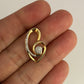 GOLD DEAL | 9ct (9K) Gold Golden Embrace Heart Pendant