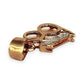 GOLD DEAL | 9ct (9K) Gold Golden 18 Pendant with Diamond