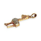 GOLD DEAL | 9ct (9K) Gold Golden Grace Pendant - Giraffe with Diamonds