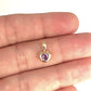 GOLD DEAL | 9ct (9K) Gold Heart-Shaped Amethyst Pendant