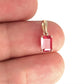 GOLD DEAL | 9ct (9K) Gold Vivid Sparkle Ruby Pendant
