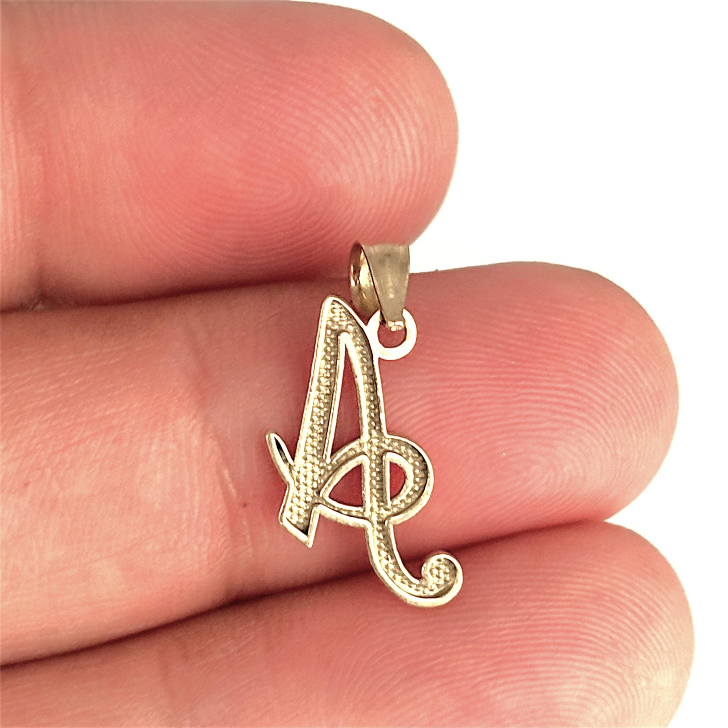 GOLD DEAL | 9ct (9K) Gold Letter A Pendant