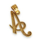 GOLD DEAL | 9ct (9K) Gold Letter A Pendant