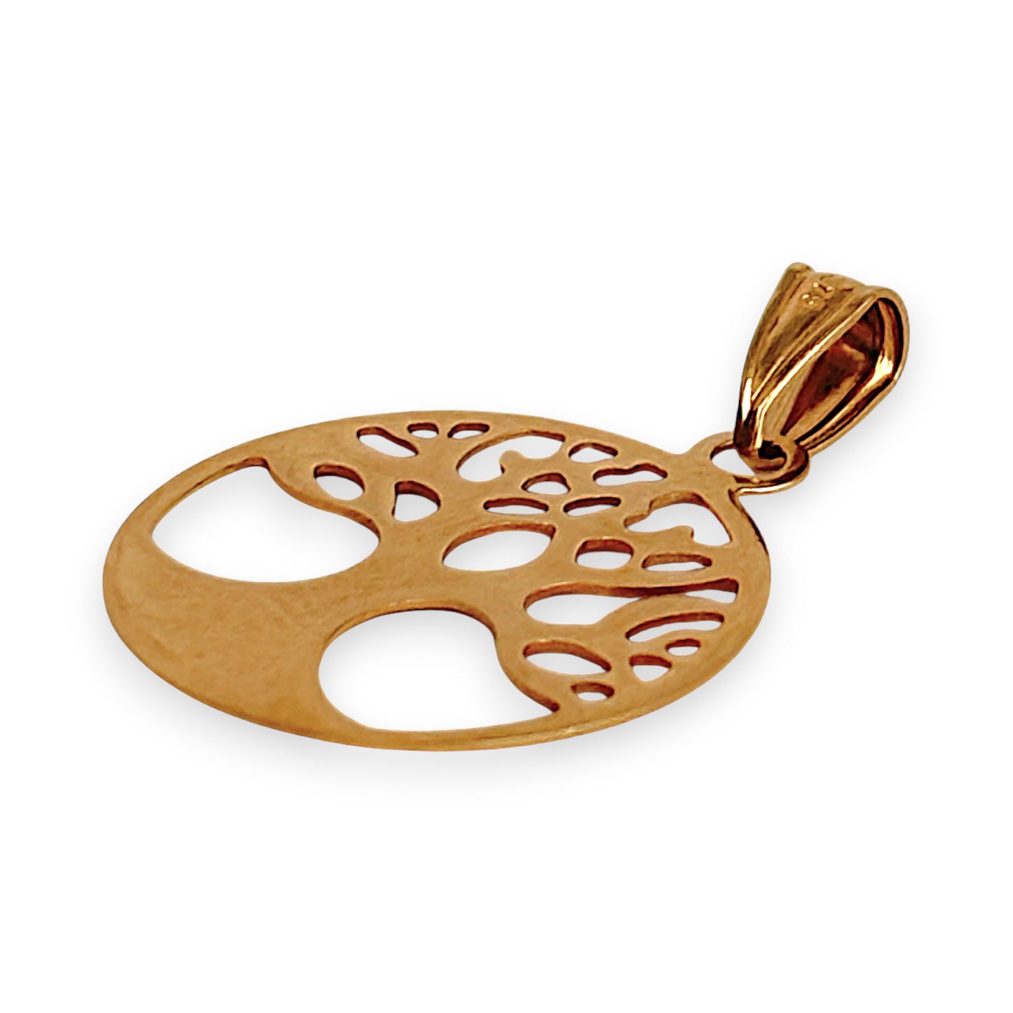 GOLD DEAL | 9ct (9K) Gold Tree of Life Pendant 20.1mm