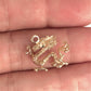 GOLD DEAL | 9ct (9K) Gold Dragon Pendant – Intricate Design Symbolizing Strength & Fortune