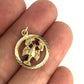 GOLD DEAL | 8ct (8K) Gold Lobster Medallion Pendant
