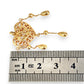 GOLD DEAL | 9ct (9K) Gold Filigree Heart Drop Pendant