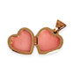 GOLD DEAL | 9ct (9K) Y/W Gold Heart Locket Pendant - My 1st Diamond