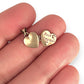 GOLD DEAL | 9ct (9K) Gold Heart Locket Pendant - Best Friends