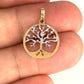 GOLD DEAL | 9ct (9K) Y/W Gold Tree of Life Pendant