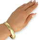 GOLD DEAL | 9ct (9K) Gold Refurbished Bangle - Timeless Treasure Valuation $10,900
