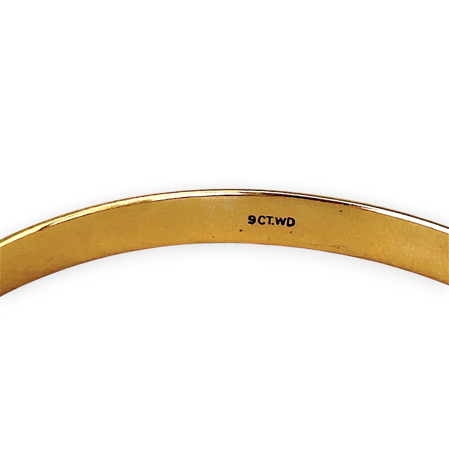 GOLD DEAL | 9ct (9K) Gold Refurbished Bangle 60.0mm Valuation $3,100