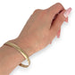 GOLD DEAL | 9ct (9K) Gold Refurbished Bangle 60.0mm Valuation $3,100