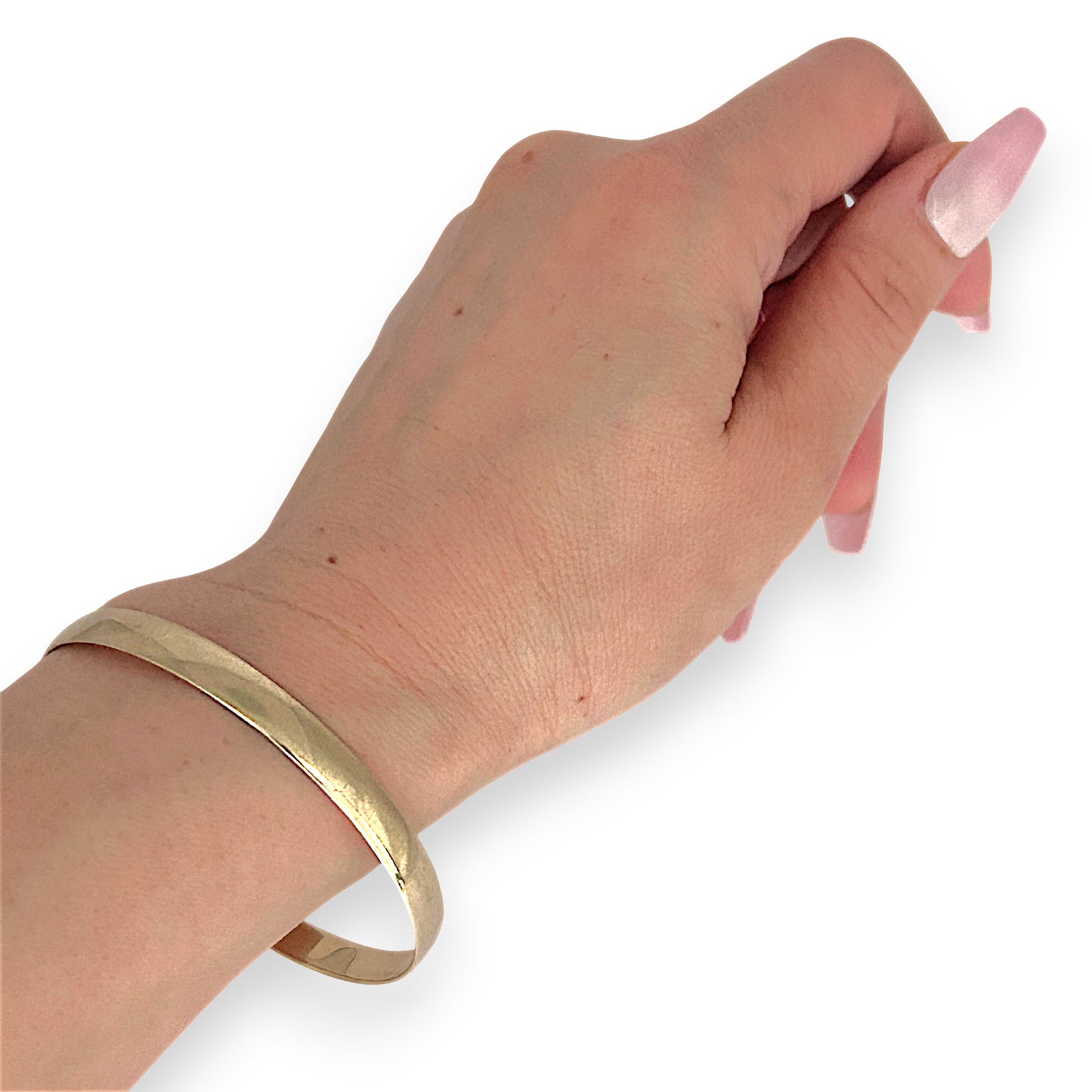 GOLD DEAL | 9ct (9K) Gold Refurbished Bangle 60.0mm Valuation $3,100