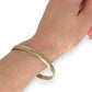 GOLD DEAL | 9ct (9K) Gold Refurbished Bangle 60.0mm Valuation $3,100