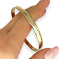 GOLD DEAL | 9ct (9K) Gold PROUNDS Radiant Bangle Valuation $3,600
