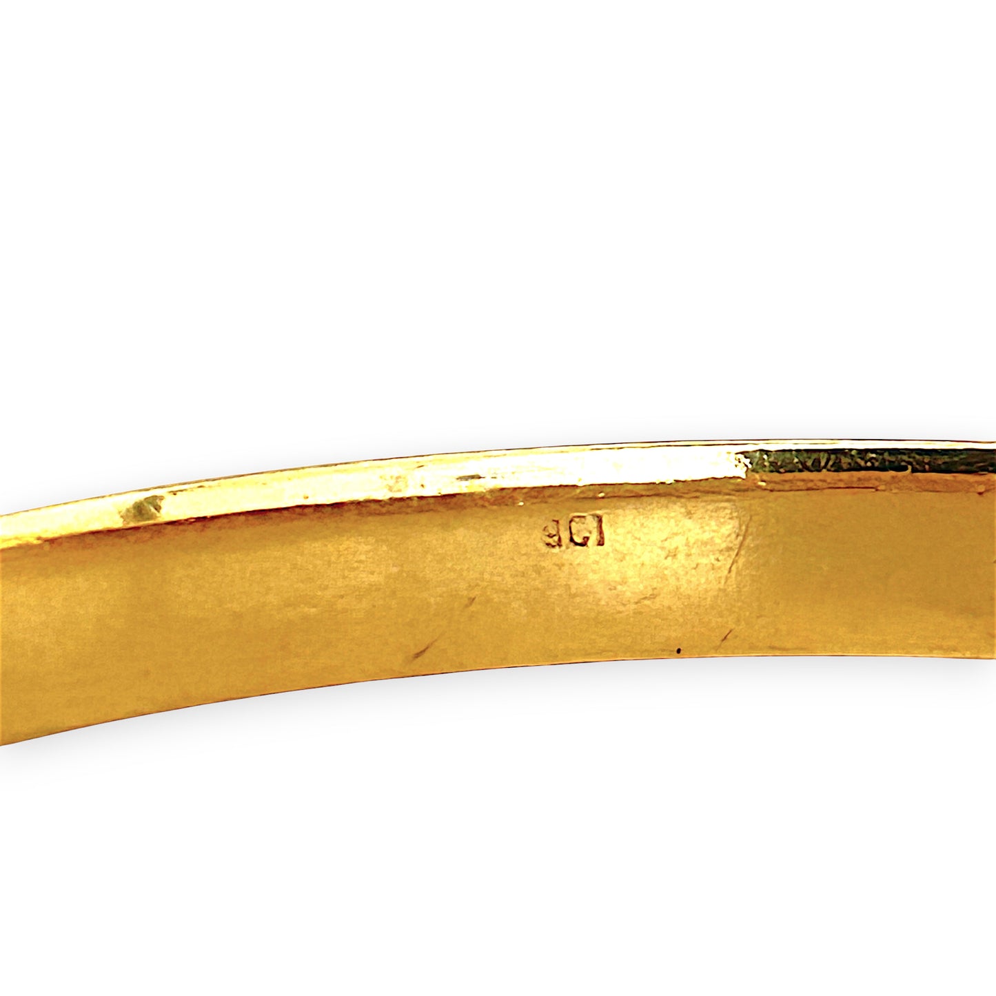 GOLD DEAL | 9ct (9K) Gold PROUNDS Radiant Bangle Valuation $3,600