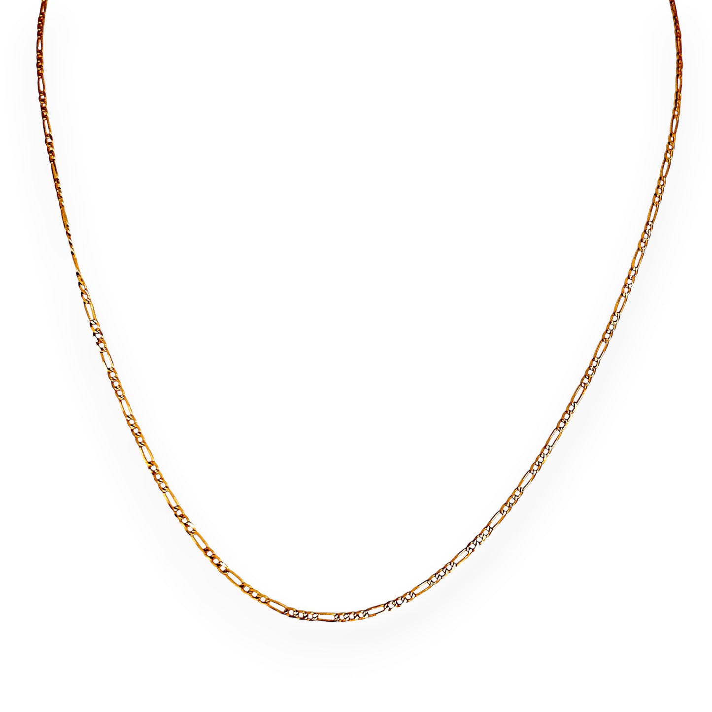 GOLD DEAL | 9ct (9K) Gold Refurbished Signature Figaro Chain 50cm