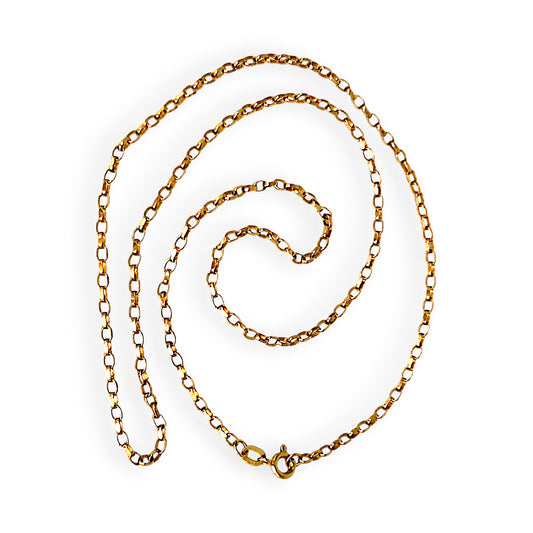 GOLD DEAL | 9ct (9K) Gold Everyday Belcher Chain 50cm