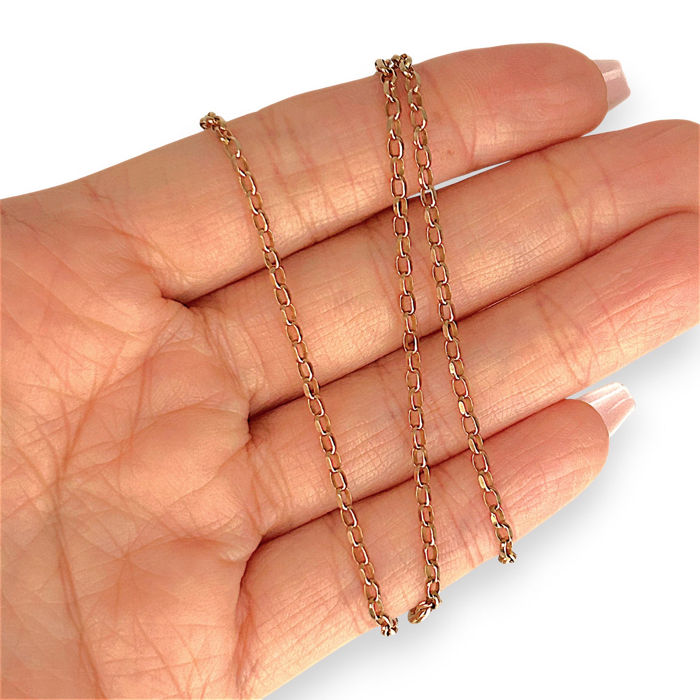 GOLD DEAL | 9ct (9K) Gold Everyday Belcher Chain 50cm
