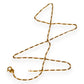 GOLD DEAL | 9ct (9K) Gold Refurbished Refined Grace Figaro Chain 40cm
