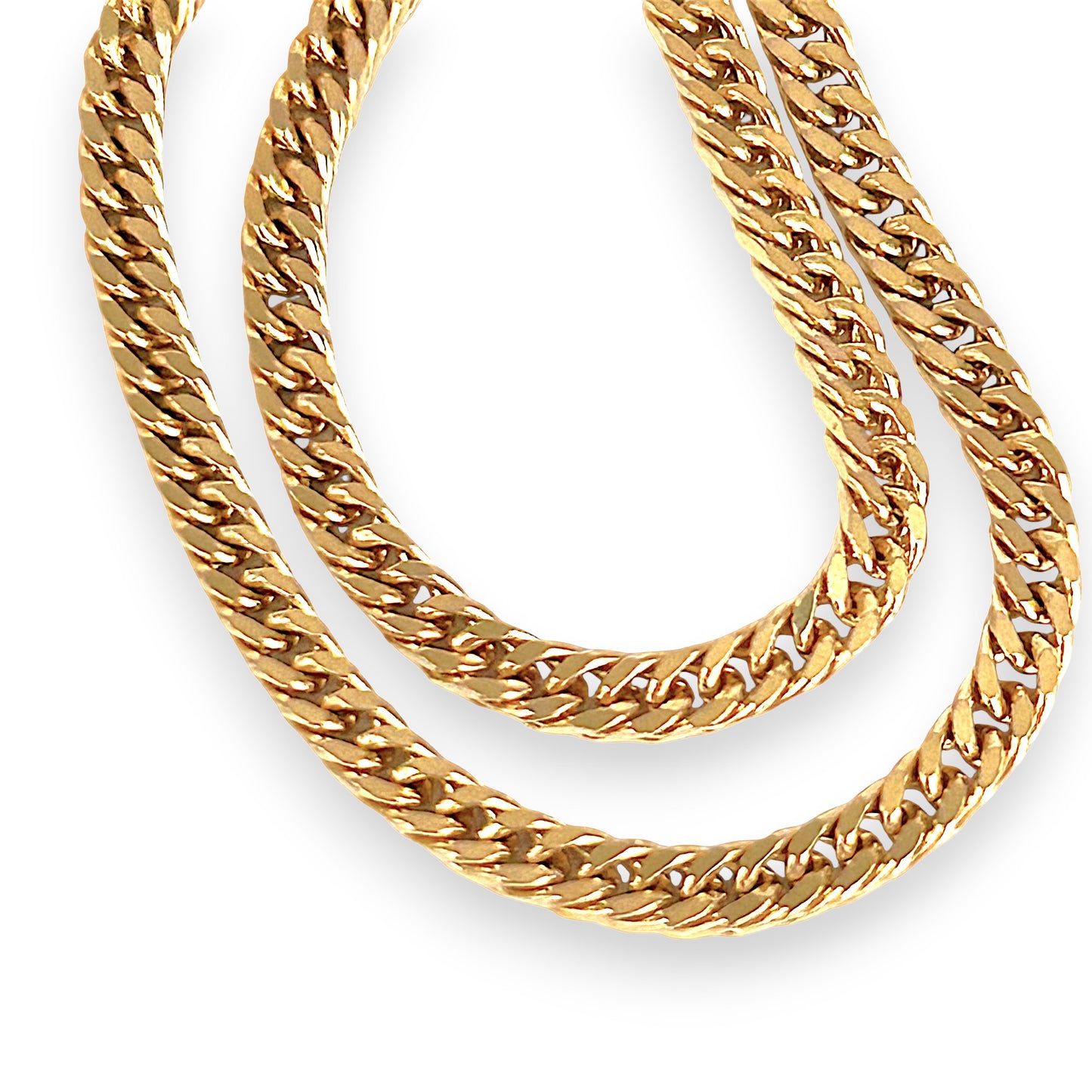 GOLD DEAL | 9ct (9K) Gold Soft Cuban Link Chain 45cm