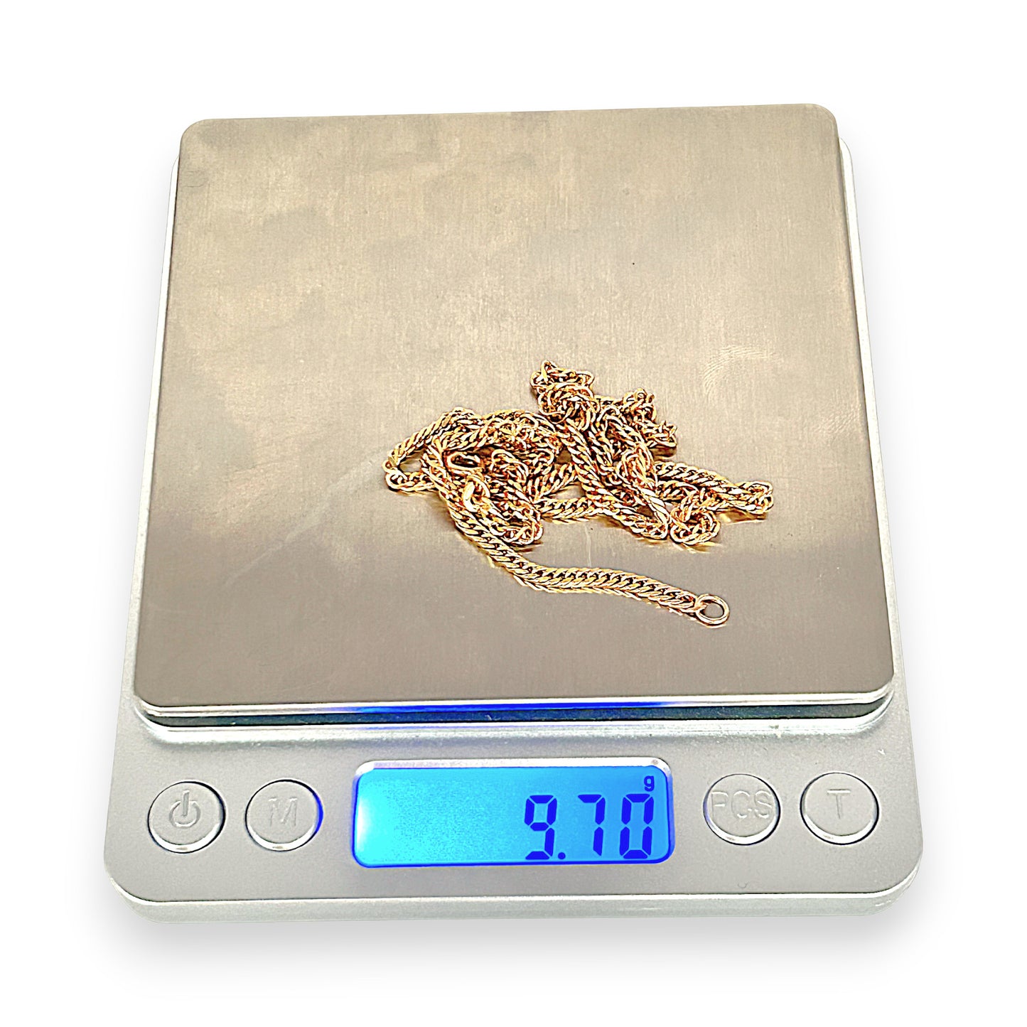 GOLD DEAL | 9ct (9K) Gold Soft Cuban Link Chain 45cm