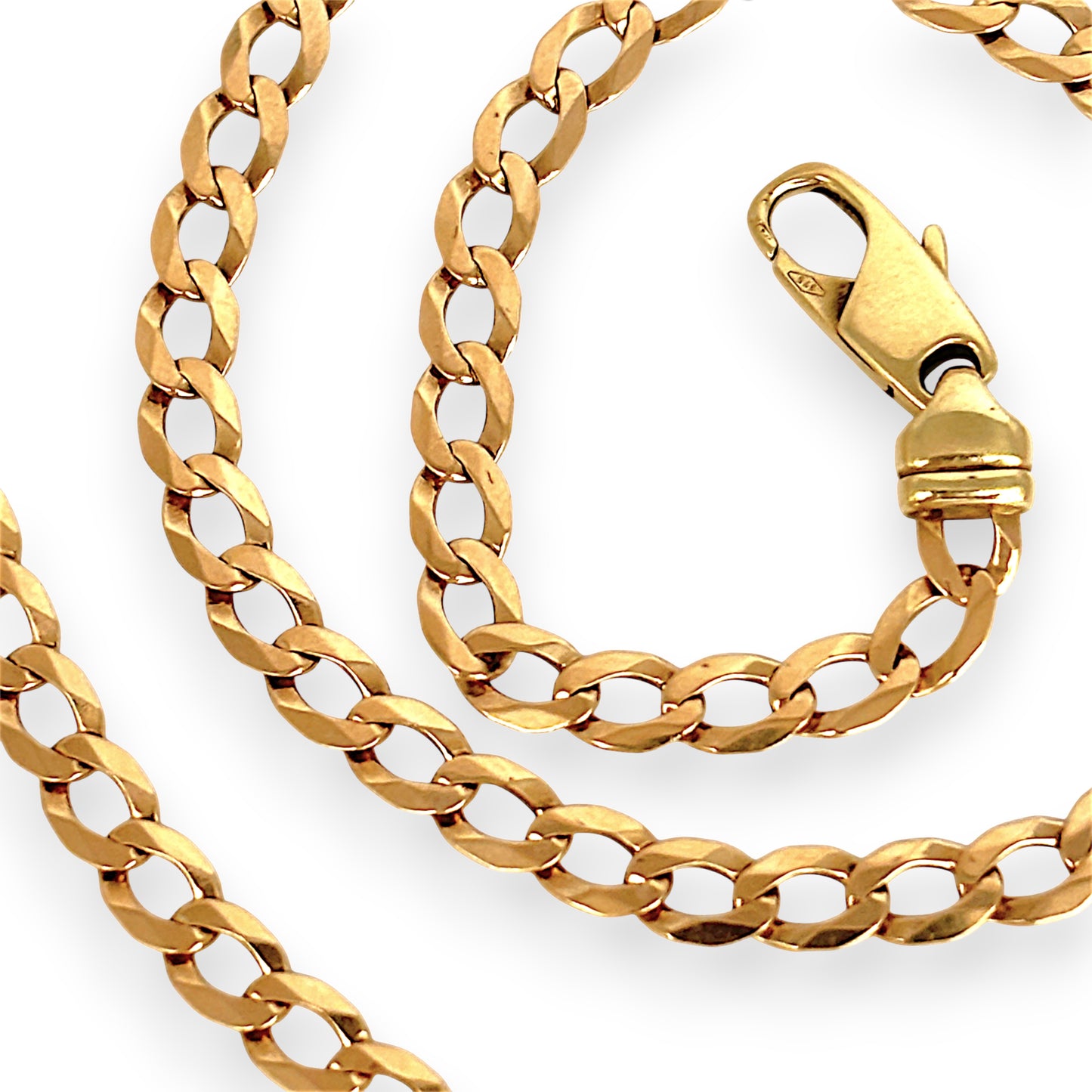 GOLD DEAL | 9ct (9K) Gold Built to Impress Curb Link Chain 60cm