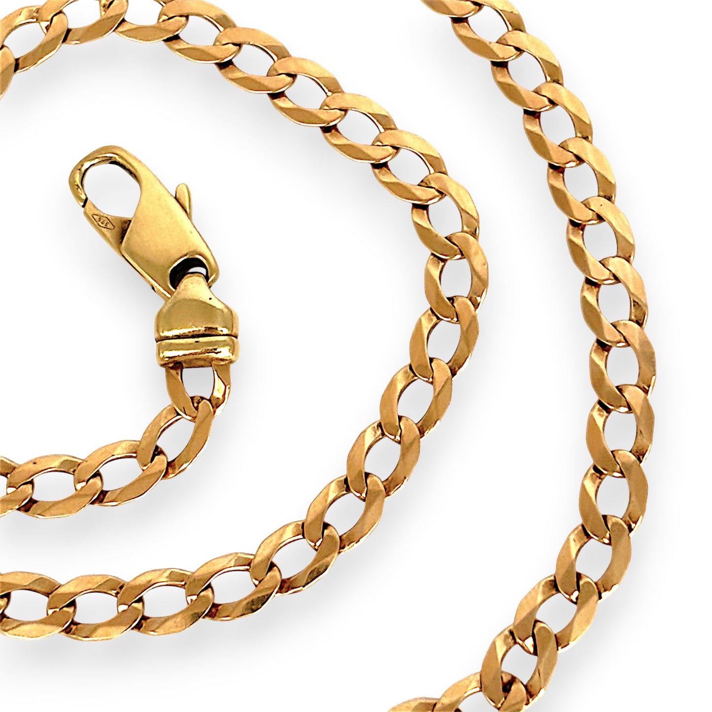 GOLD DEAL | 9ct (9K) Gold Built to Impress Curb Link Chain 60cm