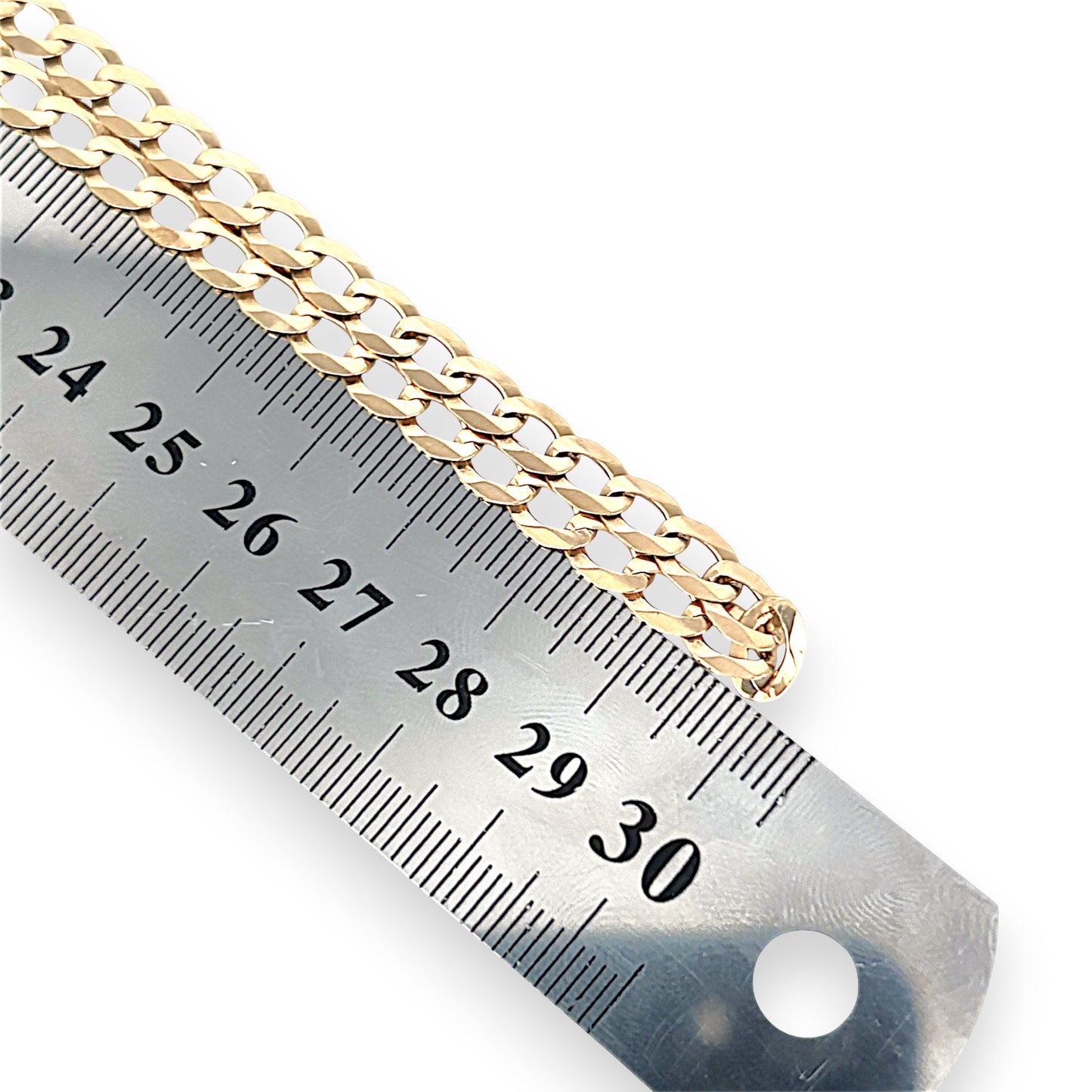 GOLD DEAL | 9ct (9K) Gold Built to Impress Curb Link Chain 60cm