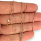 GOLD DEAL | 9ct (9K) Gold Burnished Box Link Chain 46cm