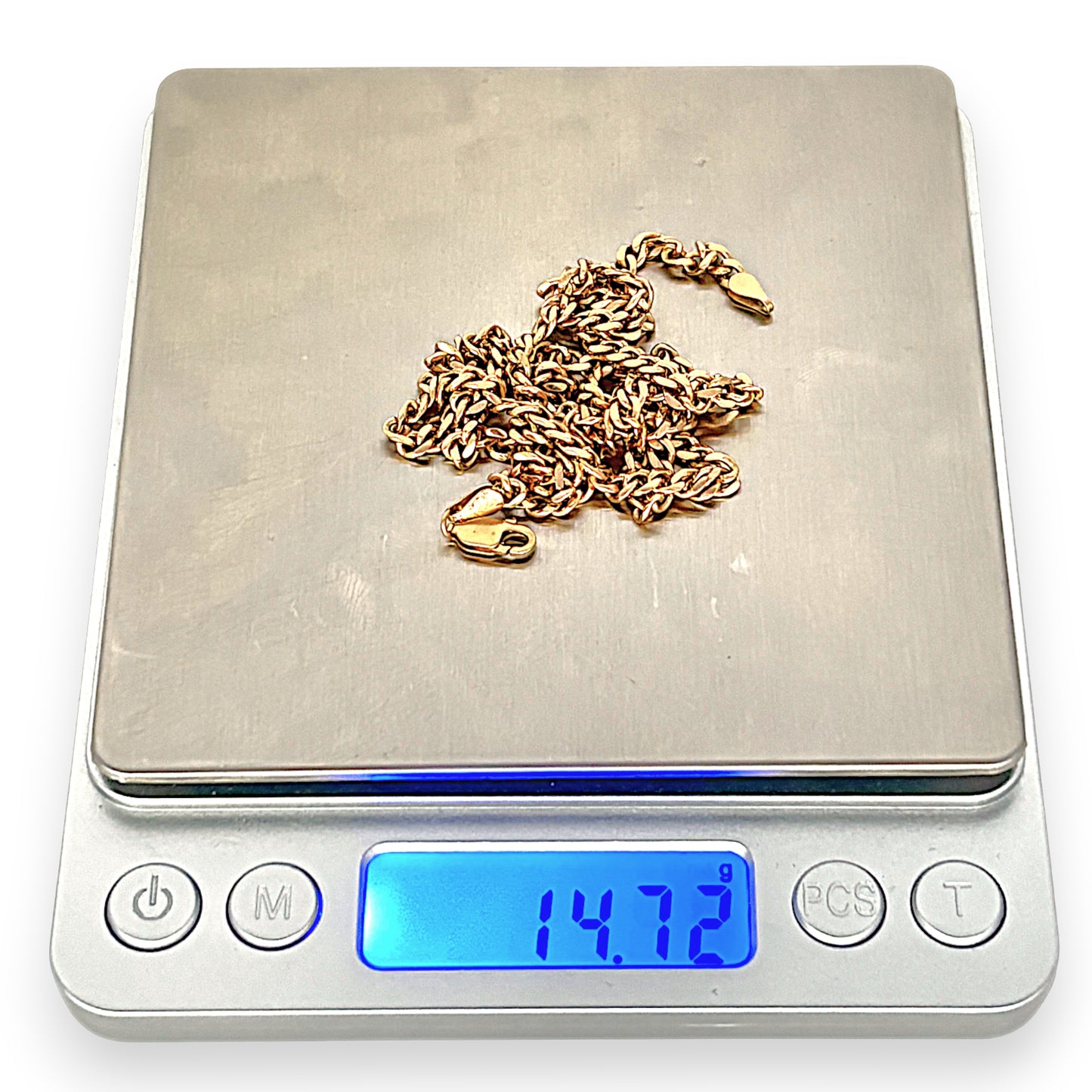 GOLD DEAL | 9ct (9K) Gold Commanding Curb Link Chain 56cm