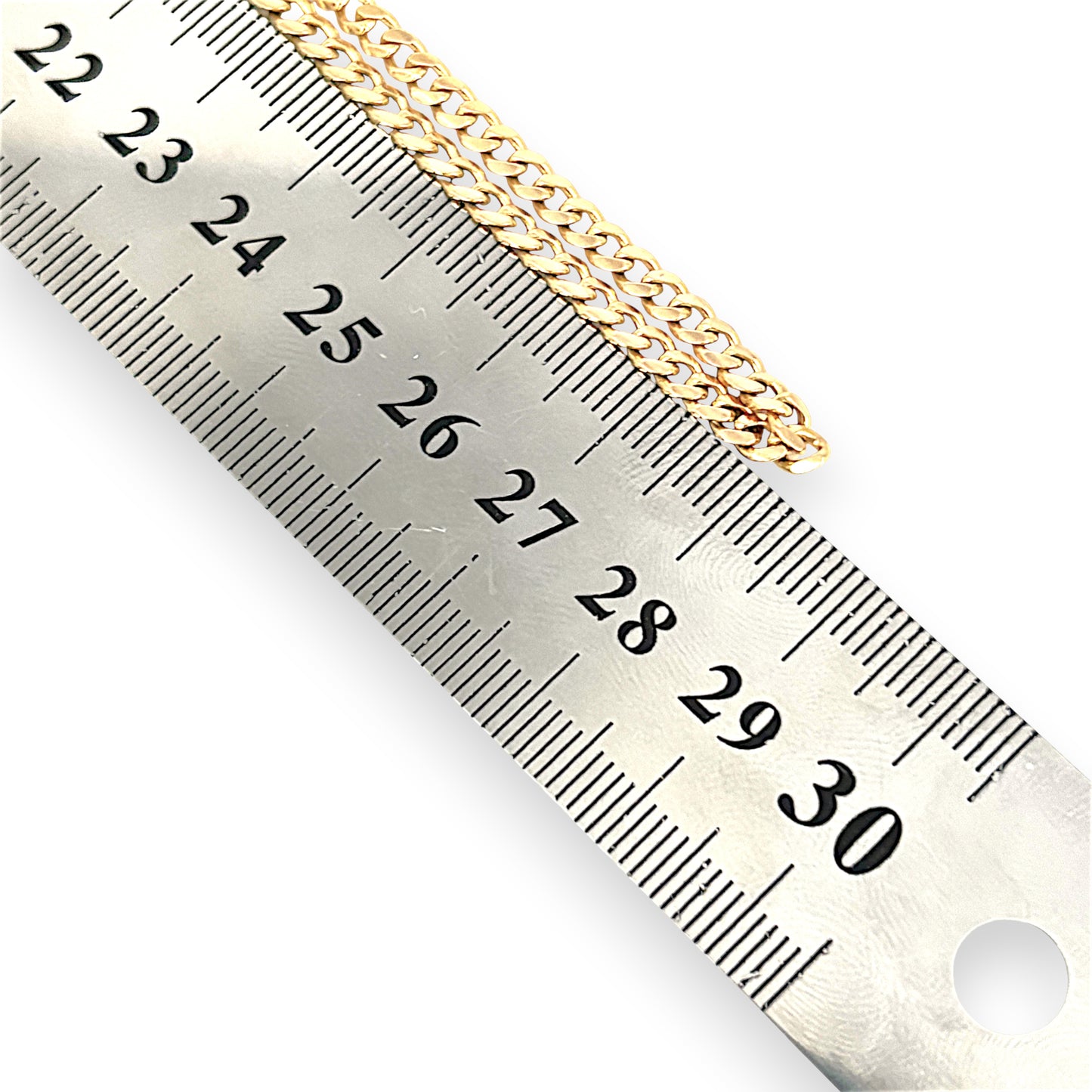 GOLD DEAL | 9ct (9K) Gold Commanding Curb Link Chain 56cm