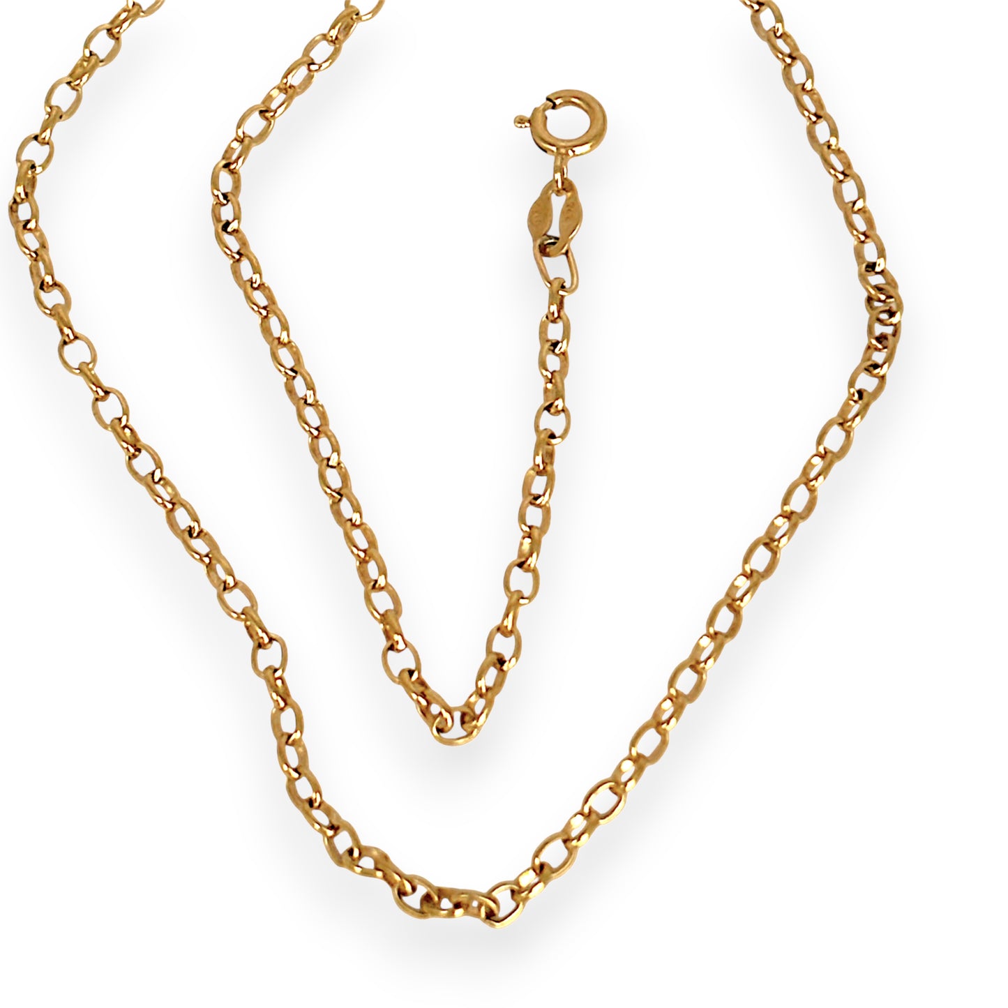 GOLD DEAL | 9ct (9K) Gold Brazen Belcher Chain 38cm