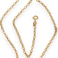 GOLD DEAL | 9ct (9K) Gold Brazen Belcher Chain 38cm