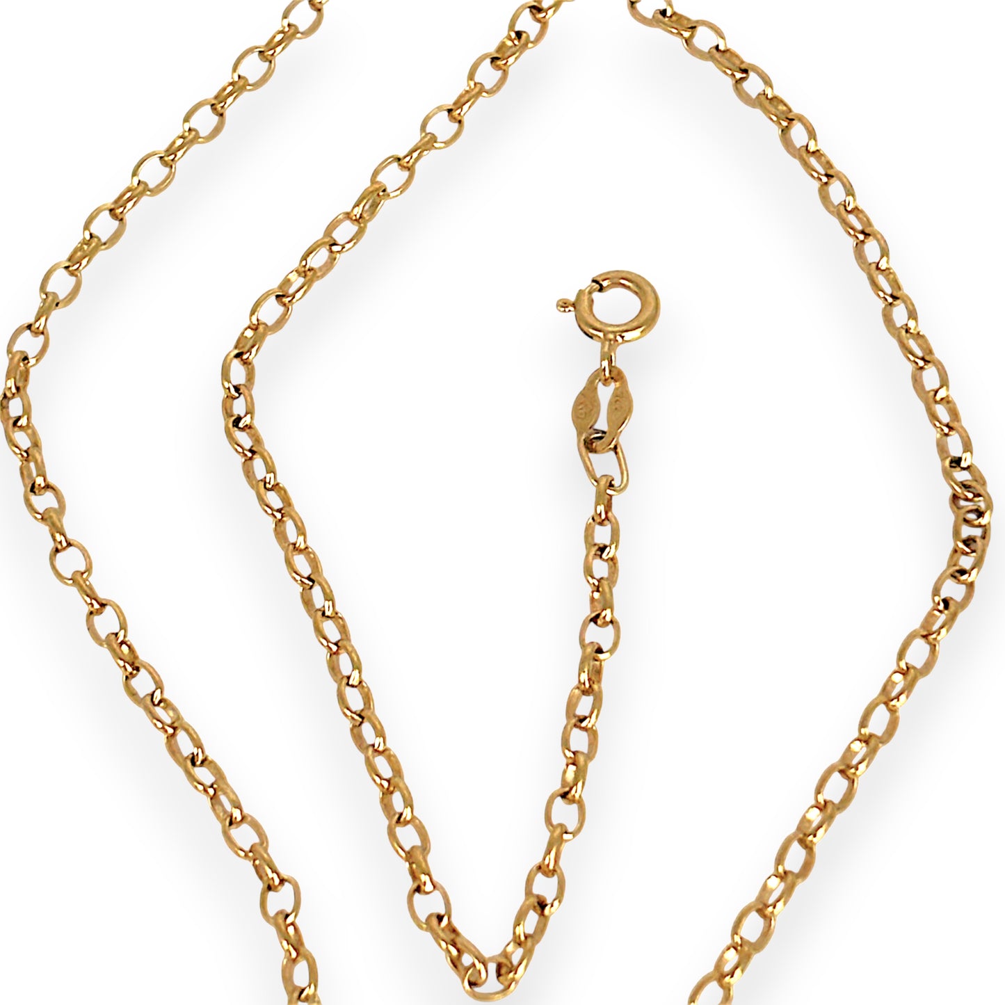 GOLD DEAL | 9ct (9K) Gold Brazen Belcher Chain 38cm