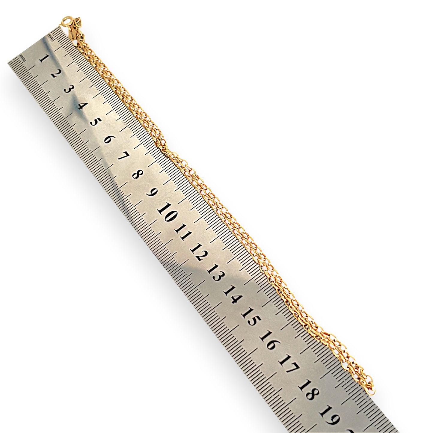 GOLD DEAL | 9ct (9K) Gold Brazen Belcher Chain 38cm