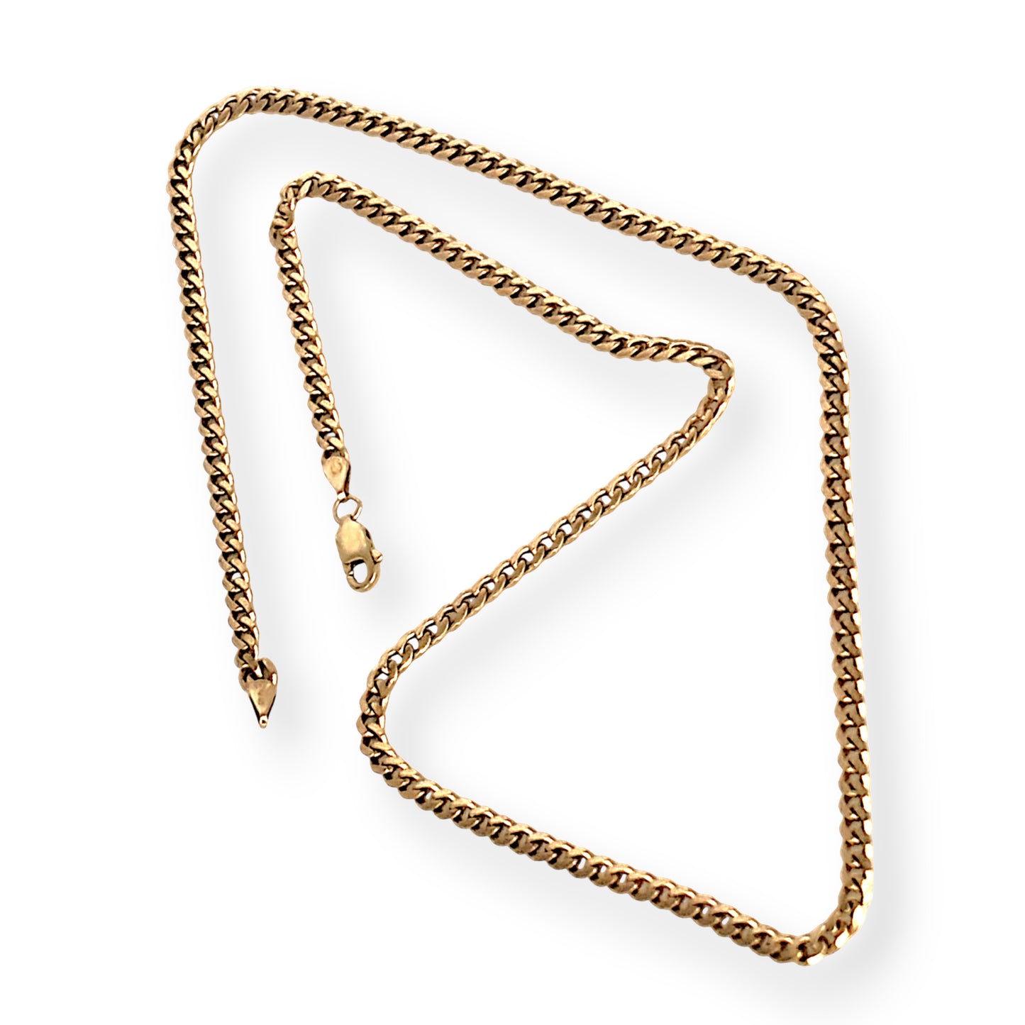 GOLD DEAL | 9ct (9K) Gold Captivating Curb Link Chain 52cm