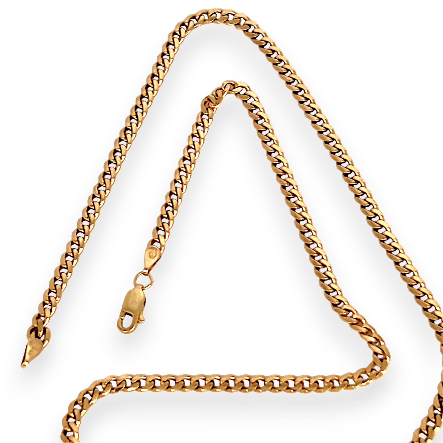 GOLD DEAL | 9ct (9K) Gold Captivating Curb Link Chain 52cm