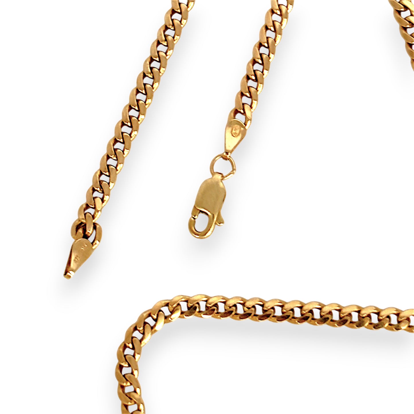GOLD DEAL | 9ct (9K) Gold Captivating Curb Link Chain 52cm