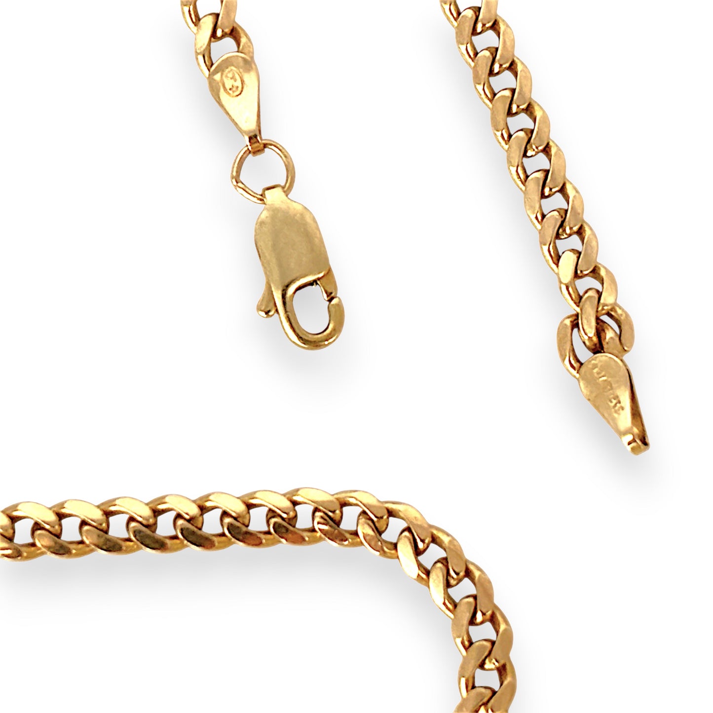 GOLD DEAL | 9ct (9K) Gold Captivating Curb Link Chain 52cm
