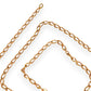 GOLD DEAL | 9ct (9K) Gold Chain Opulent Oval Link Refurbished Chain 60cm