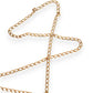 GOLD DEAL | 9ct (9K) Gold - Contoured Flat Oval Curb Link Chain 50cm