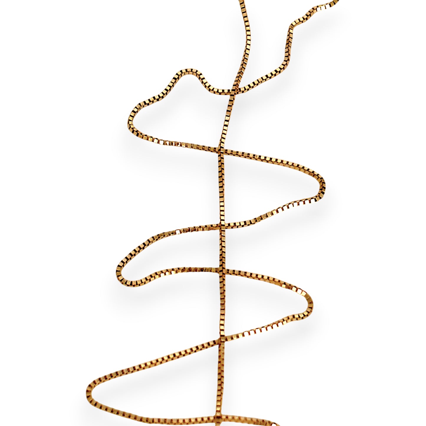 GOLD DEAL | 9ct (9K) Gold Beamingly Bright Box Link Chain 43cm