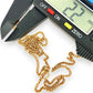 GOLD DEAL | 9ct (9K) Gold Candescent Curb Link Refurbished Chain 52cm