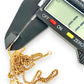 GOLD DEAL | 9ct (9K) Gold Candescent Curb Link Refurbished Chain 52cm