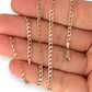 GOLD DEAL | 9ct (9K) Gold Outstanding Oval Curb Link Chain 56cm
