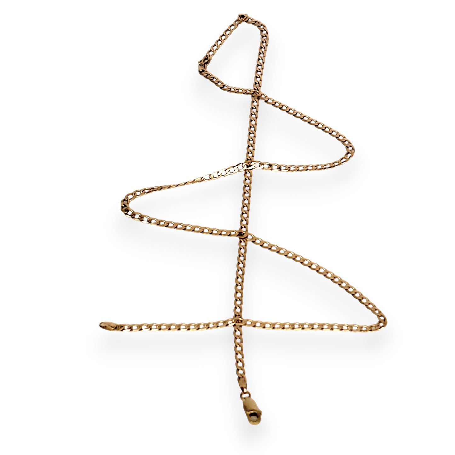 GOLD DEAL | 9ct (9K) Gold Outstanding Oval Curb Link Chain 56cm