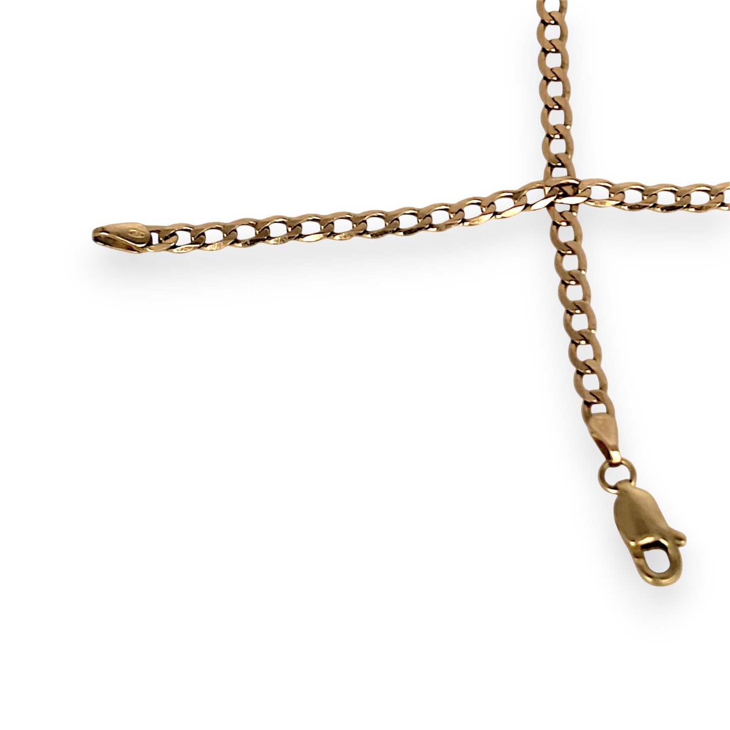 GOLD DEAL | 9ct (9K) Gold Outstanding Oval Curb Link Chain 56cm