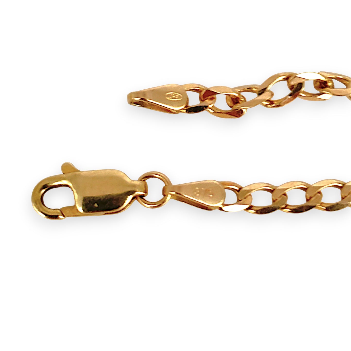 GOLD DEAL | 9ct (9K) Gold Outstanding Oval Curb Link Chain 56cm